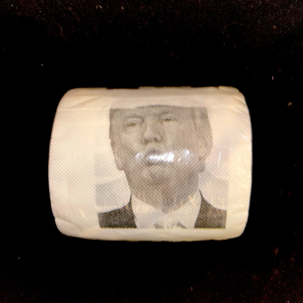 Donald Trump/President Trump toilet paper (joke/prank)